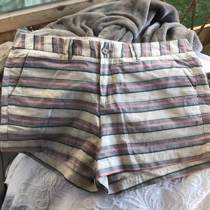 NWOT merona striped shorts. Size 10